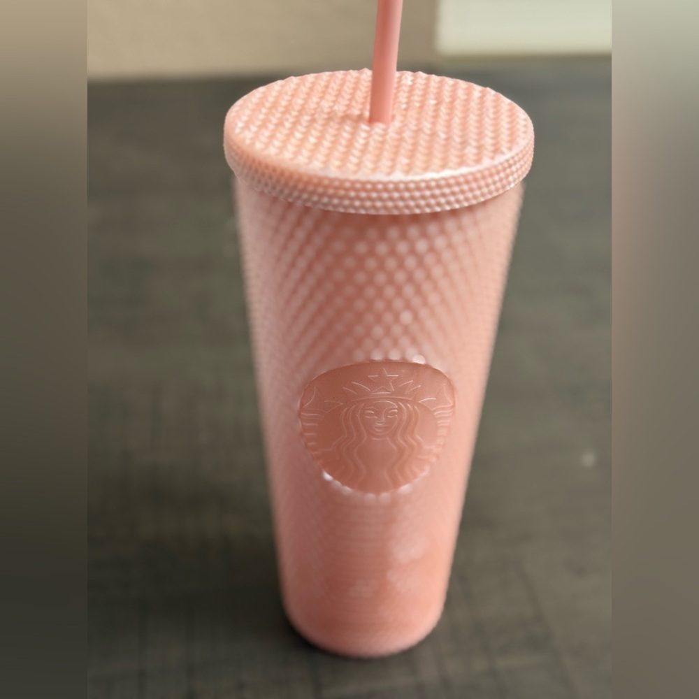 Starbucks Blush Textured Tumbler